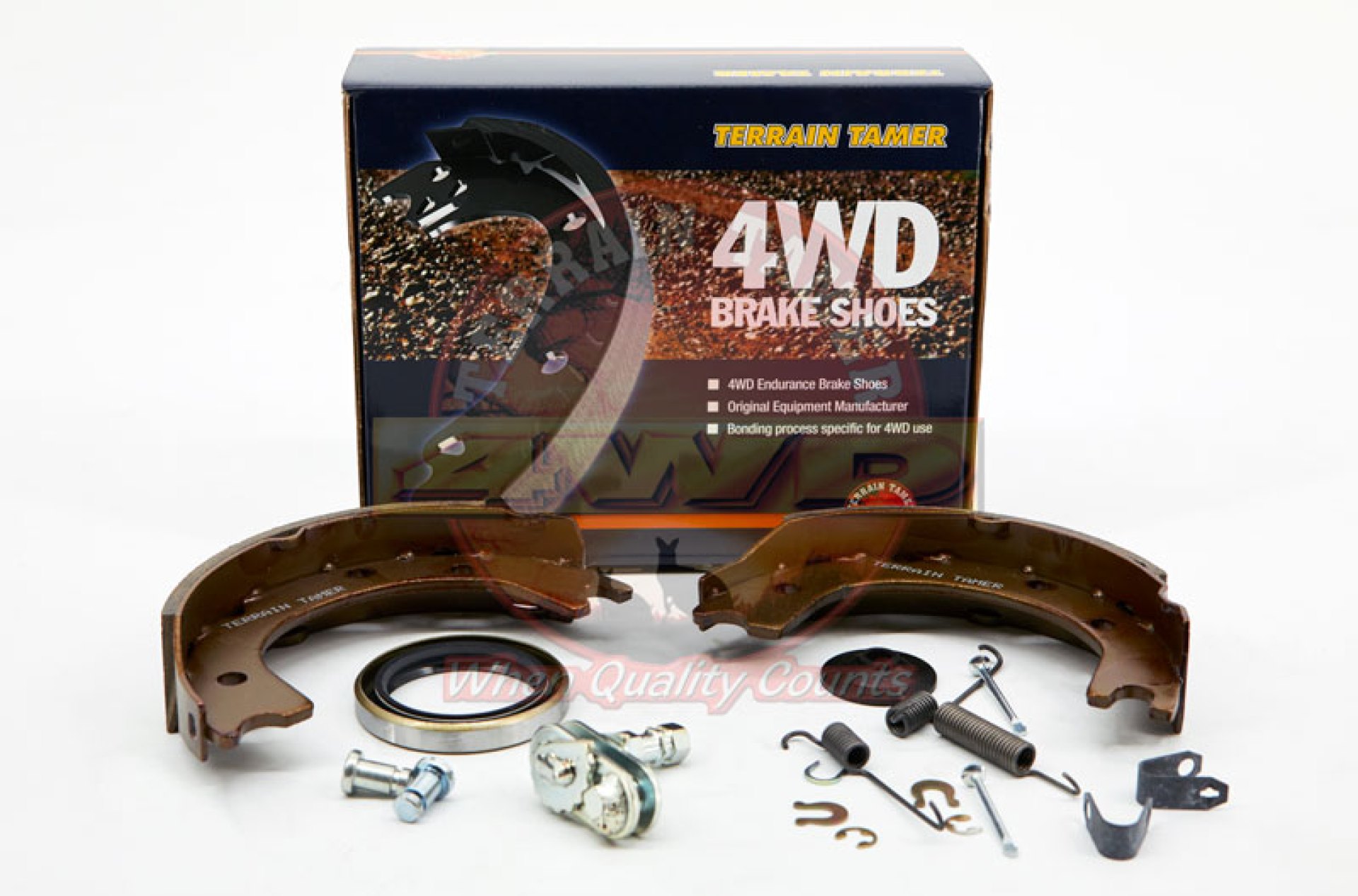 HANDBRAKE SHOE & MINOR PARTS KIT